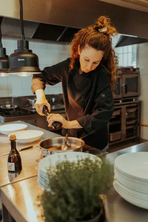 Chez Suzanne — kitchen