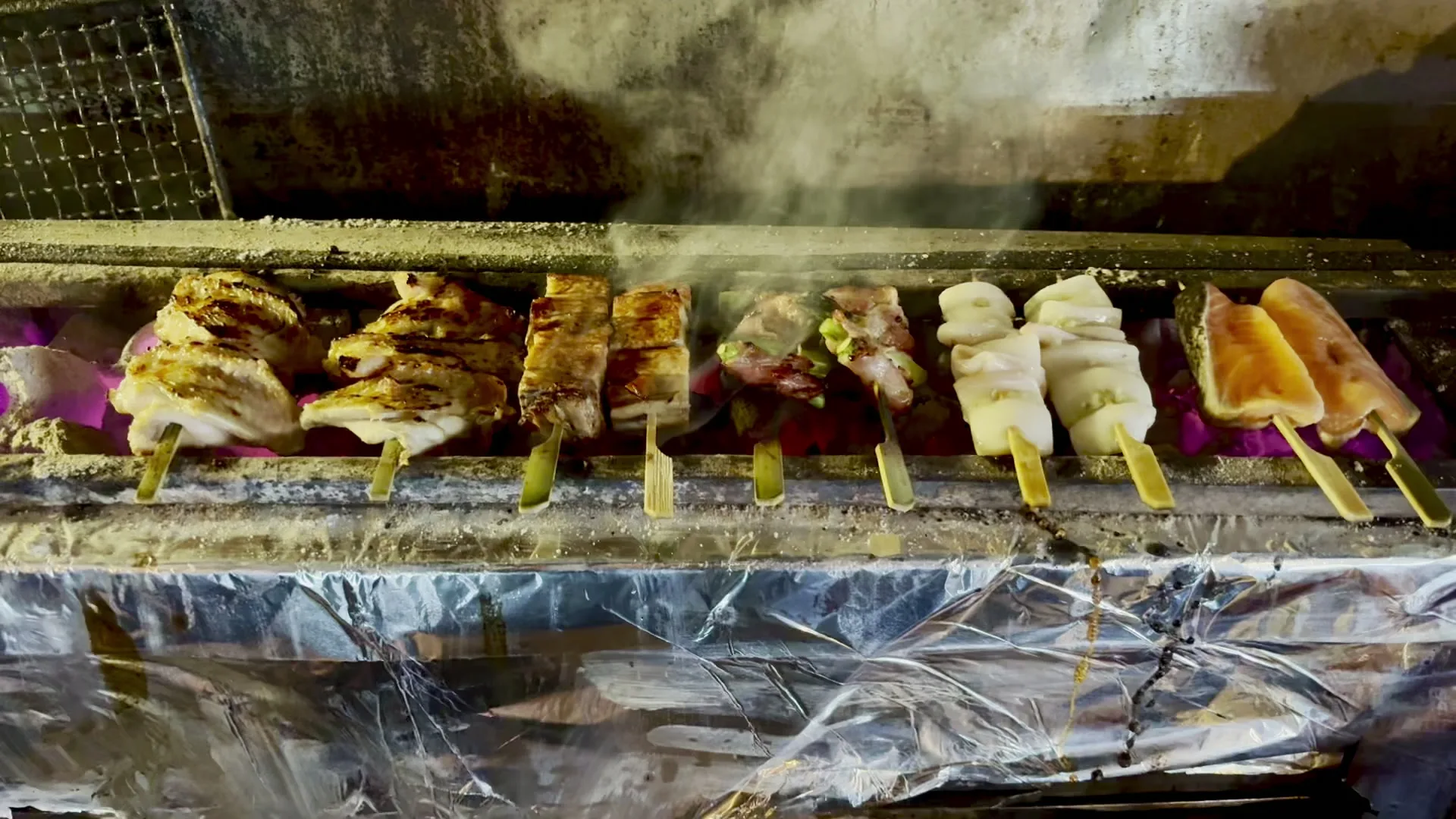 Bincho Yakitori — food