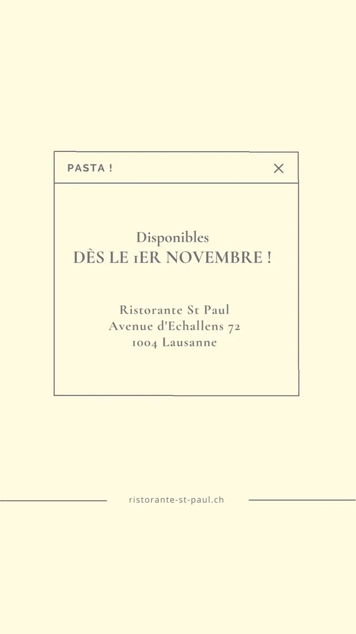 Ristorante St Paul — atmosphere