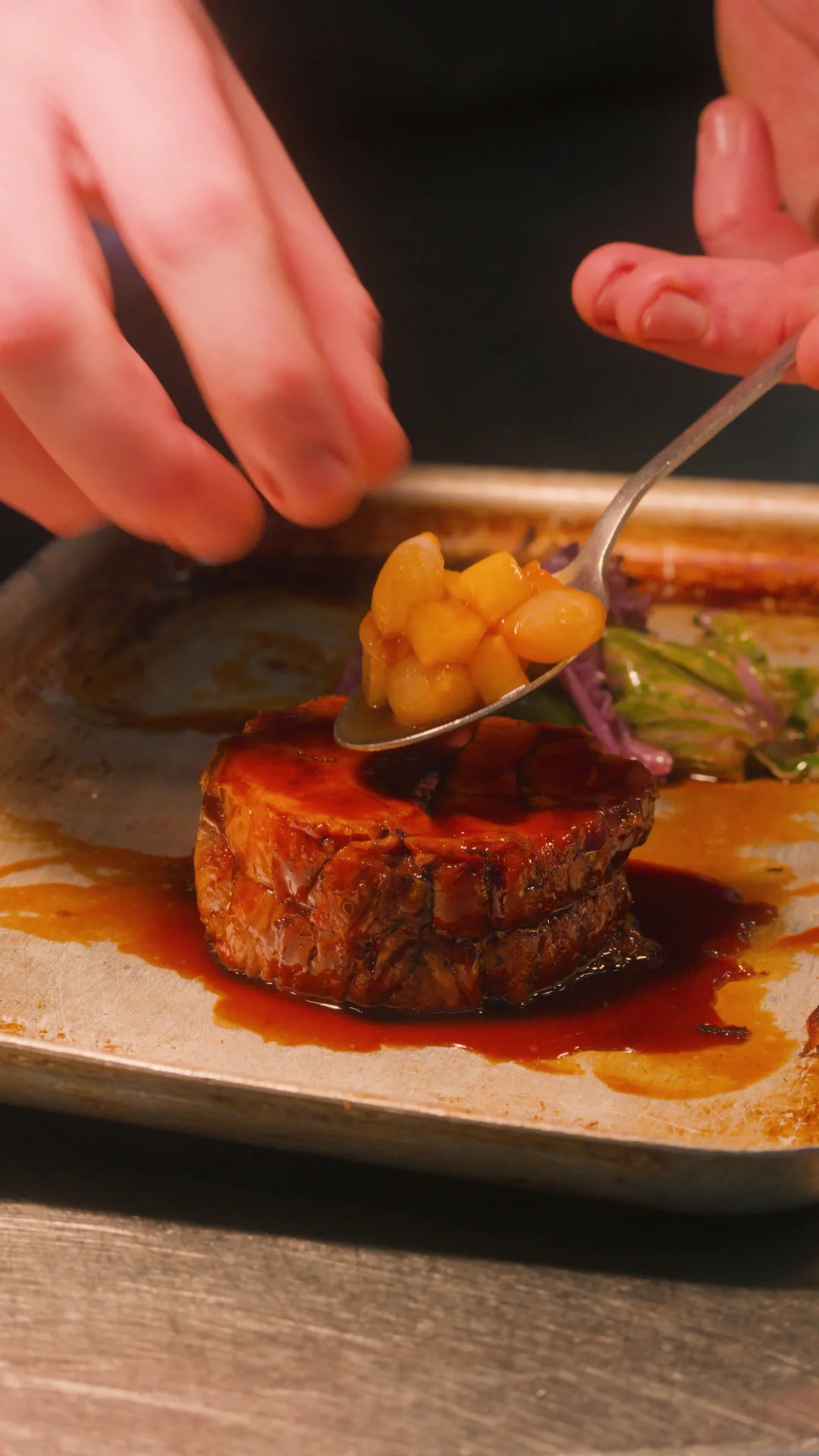 The Fanny Talbot — food