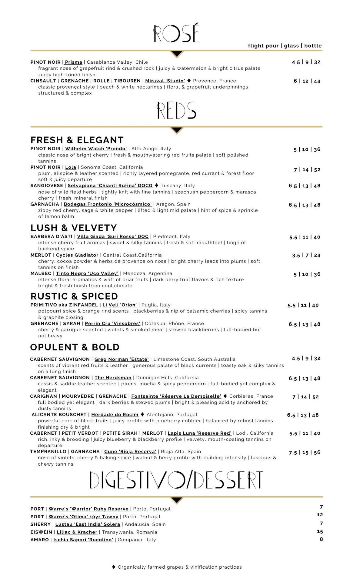 Épanouir Wine Bar — drink
