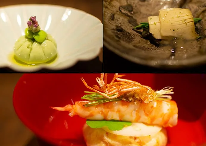 HIGASHIYAMA WAKON — food