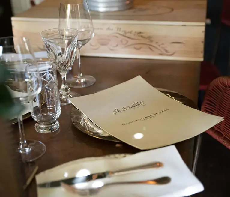 Osteria la Fontanina — atmosphere
