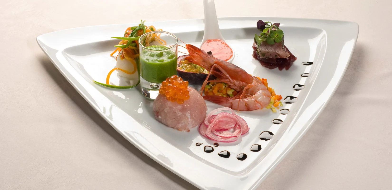 Baia del Silenzio — food