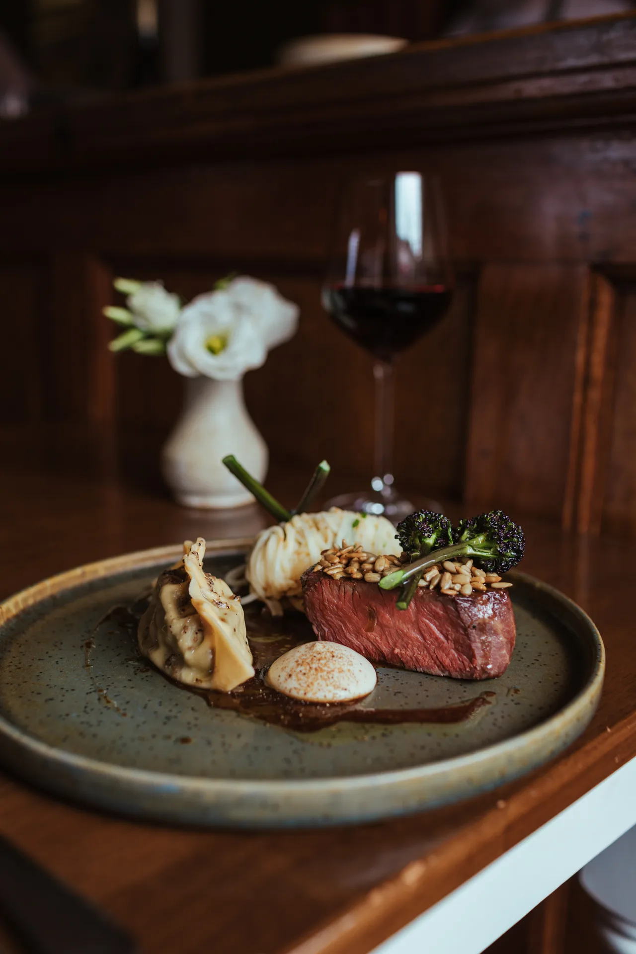 The Old Bank — food