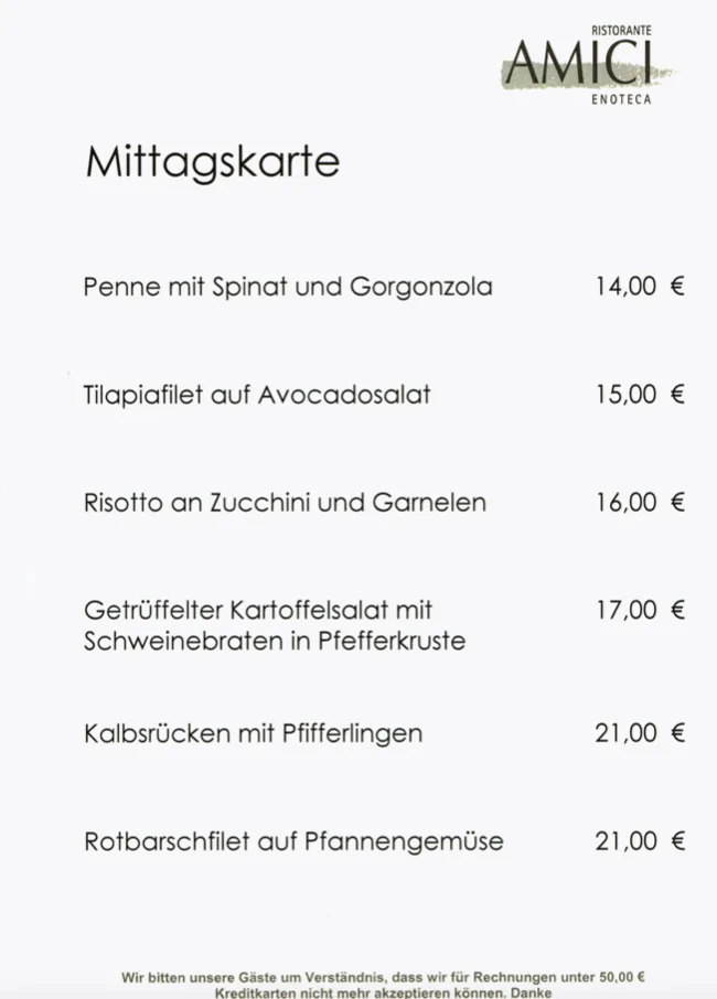 Ristorante Amici — photo 14