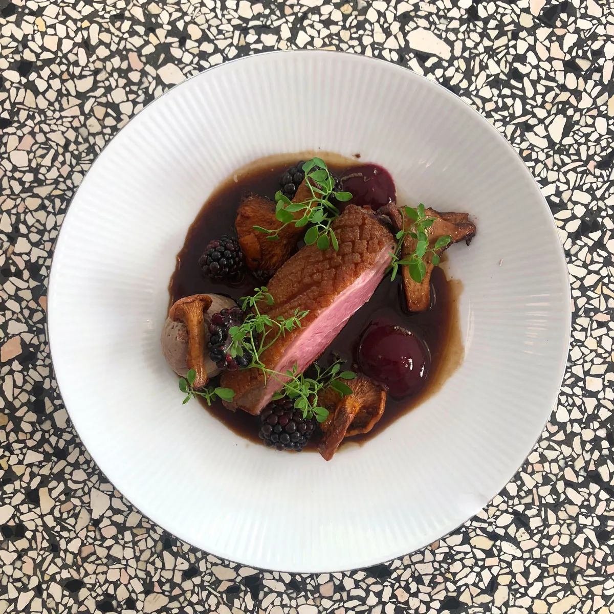 Café Binnenvisser — food
