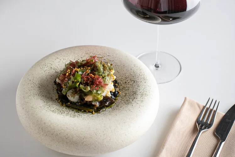 Main Wine — food