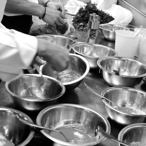 Fonda de la Confianza — kitchen