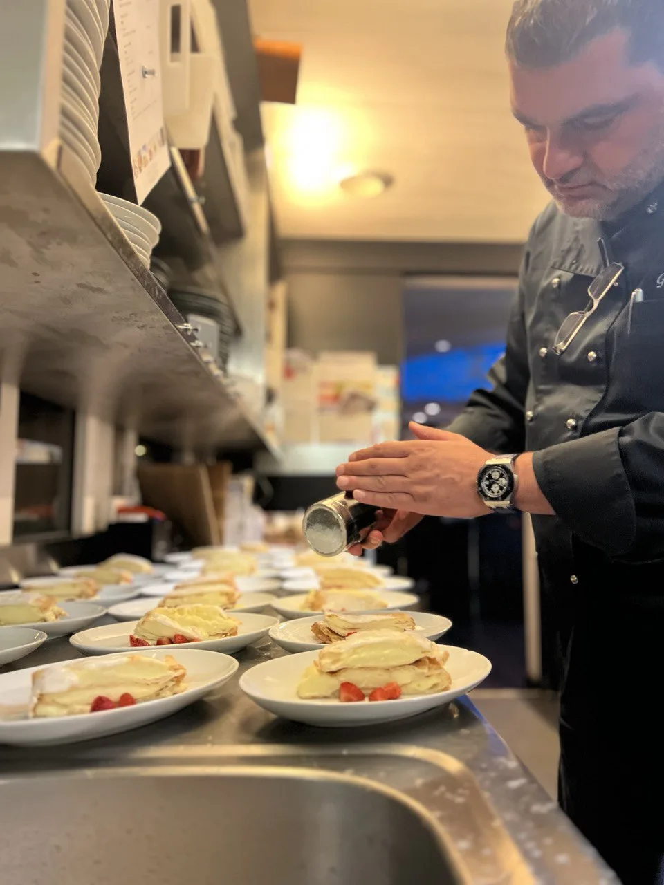 Stapferstube da Rizzo — kitchen