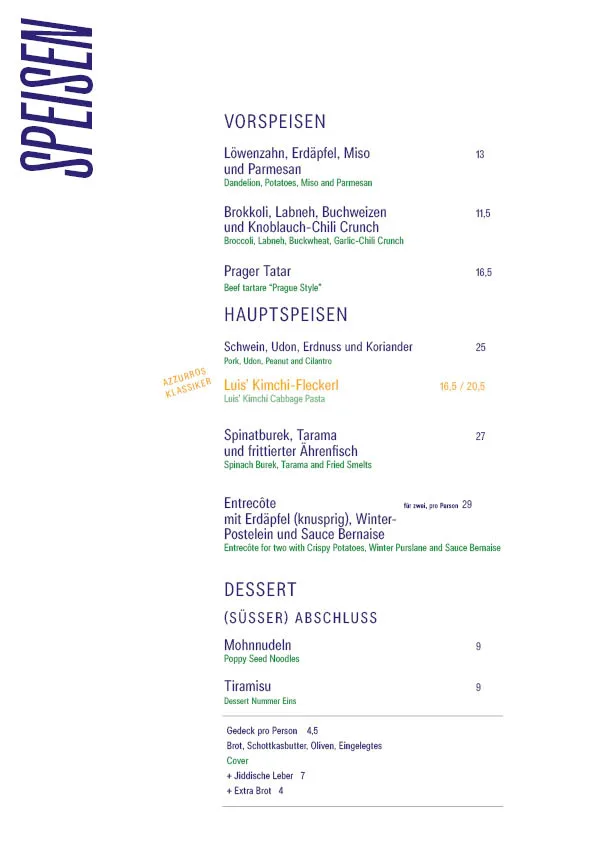 Café Azzurro, Vienna