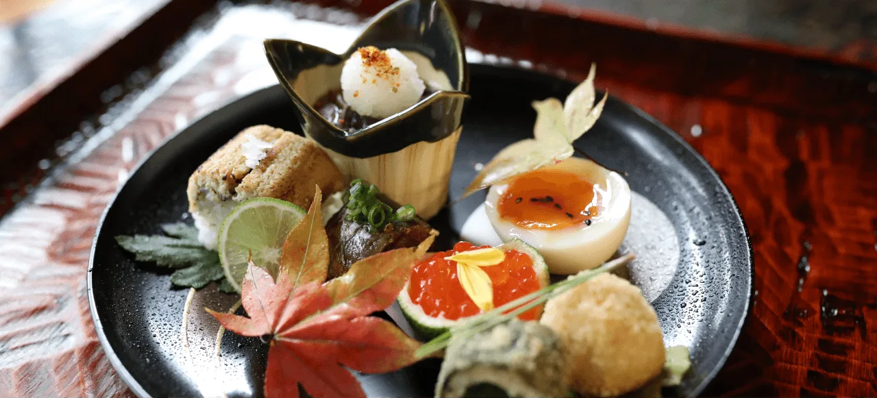 Nihonryori Shinchaya — food