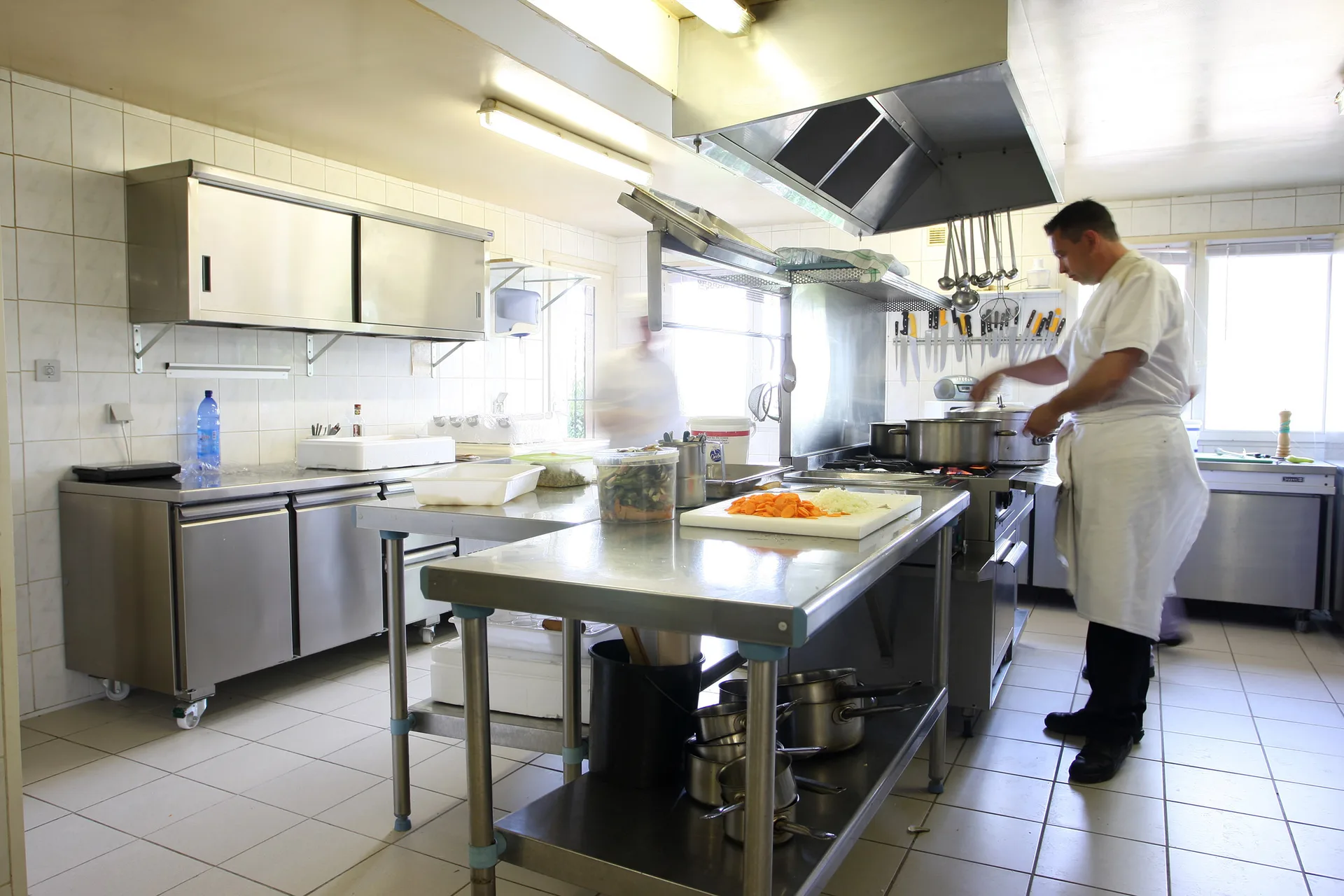 Auberge du Château — kitchen