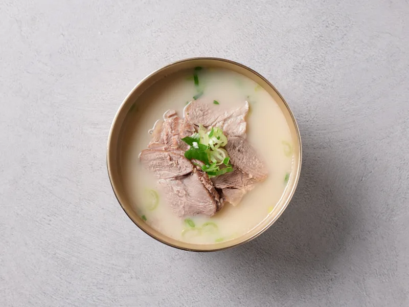 Jeongjitgan — food