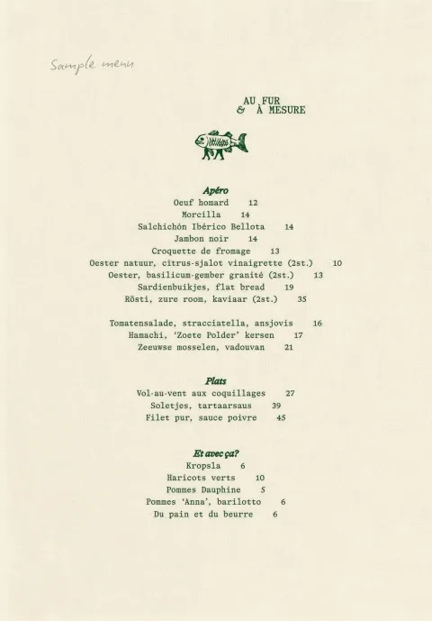 Bar Misera — food