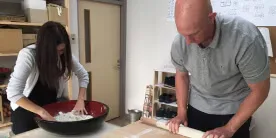 Shitennoji Hayauchi — kitchen