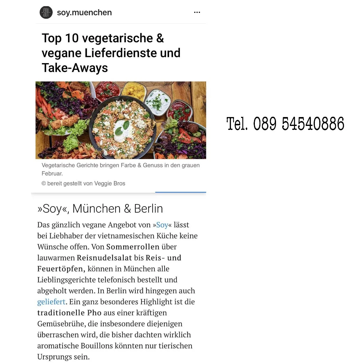 Soy Vegan München — photo 45