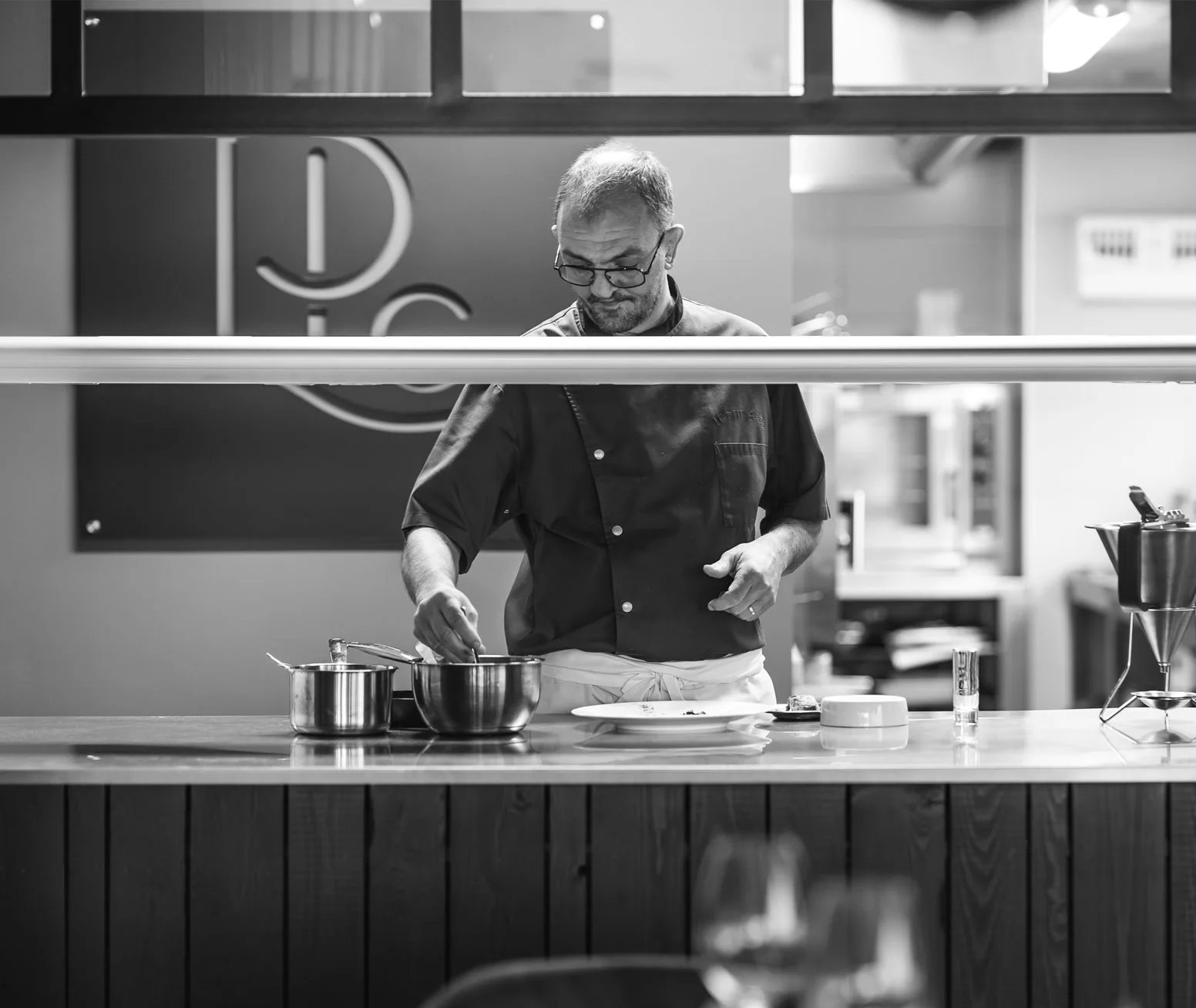 Le P'tit Gaby — kitchen