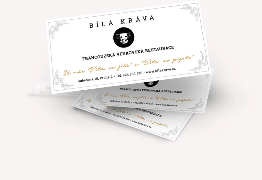 Bílá kráva — drink