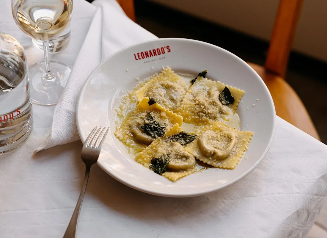 Leonardo's Ravioli Bar — food