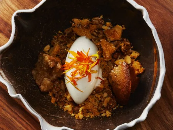 Salsify at the Round House — food