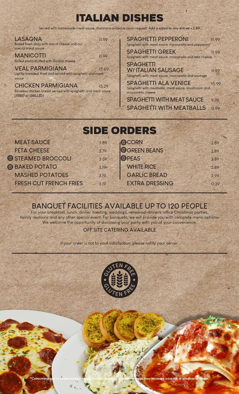 J & A Steak House — food