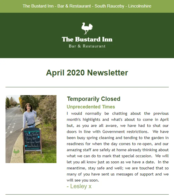 The Bustard Inn & Restaurant, Sleaford