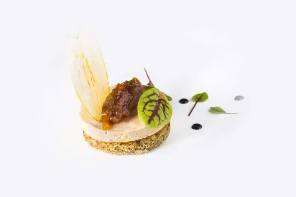 Castel Damandre — food