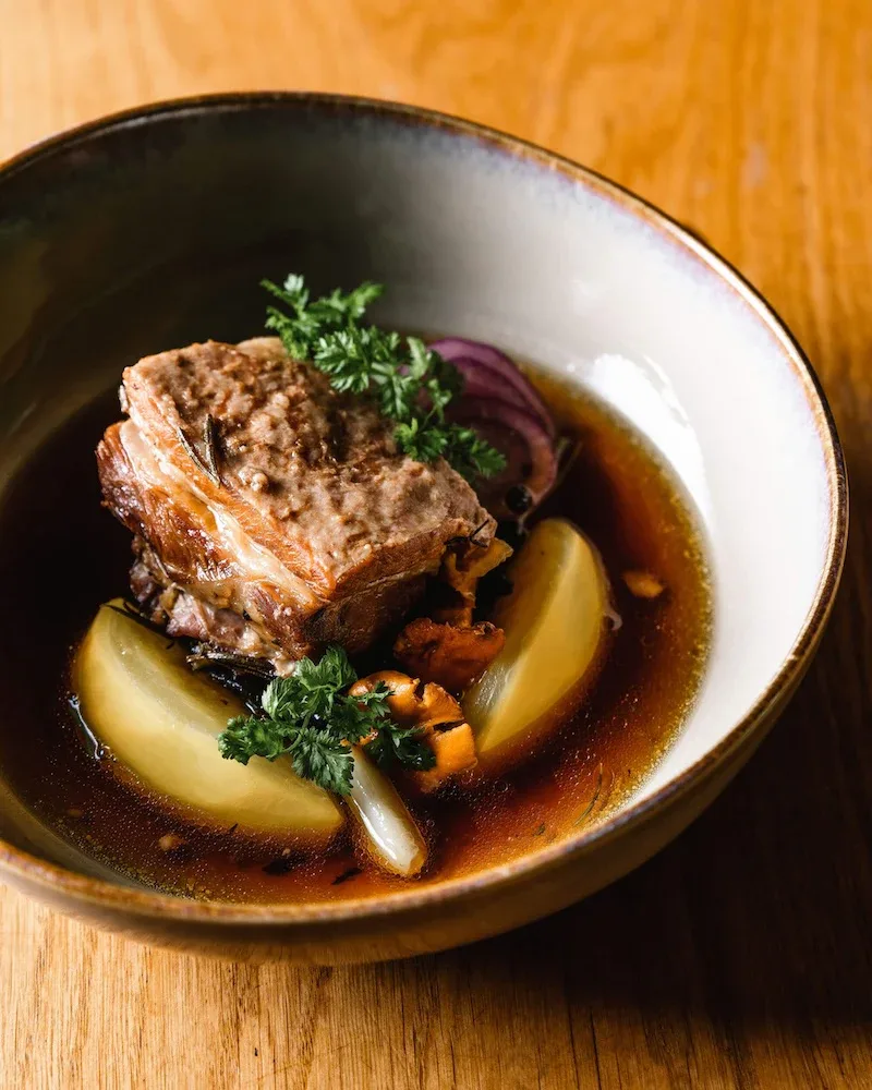 Genty Magre — food