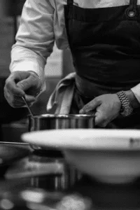 Le Jardin — kitchen