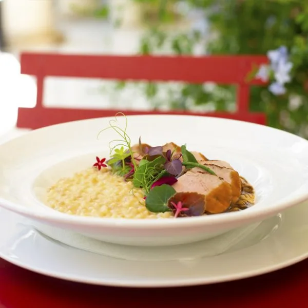 Starý Biskupský Hostinec — food