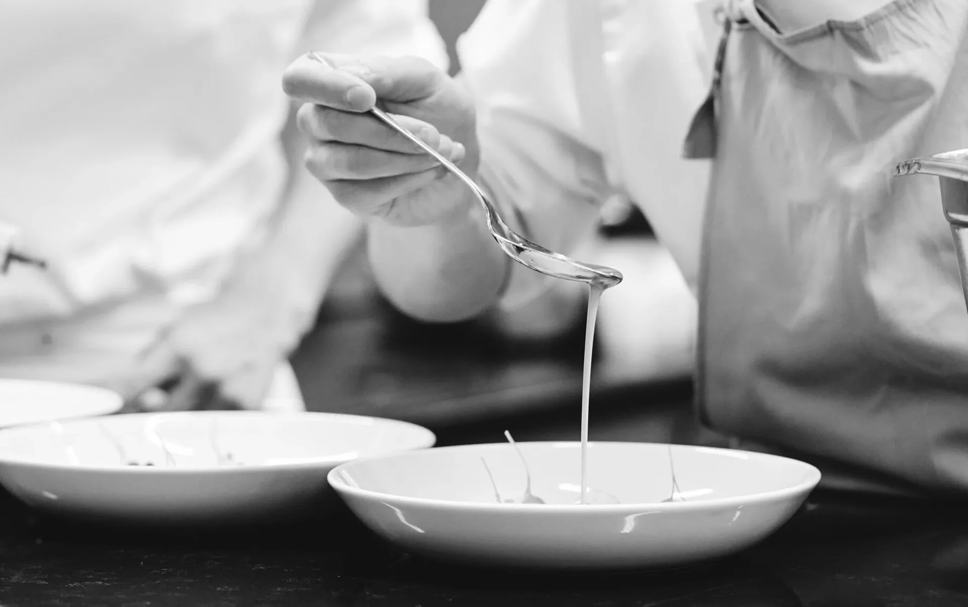 Castel fine dining — kitchen