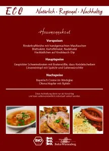 Restaurant ECO — food
