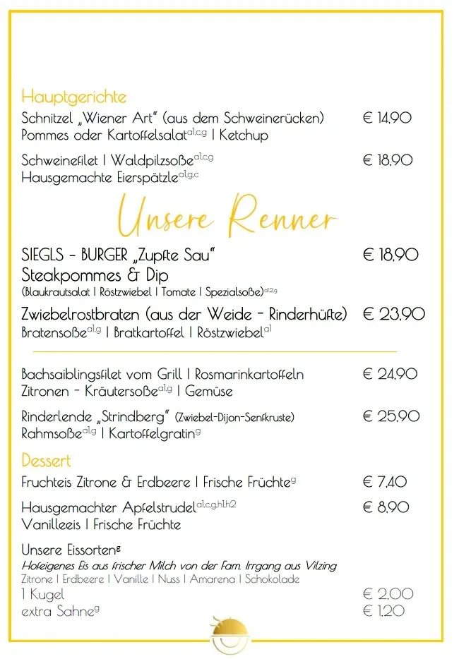 Siegls - Das Restaurant — photo 4