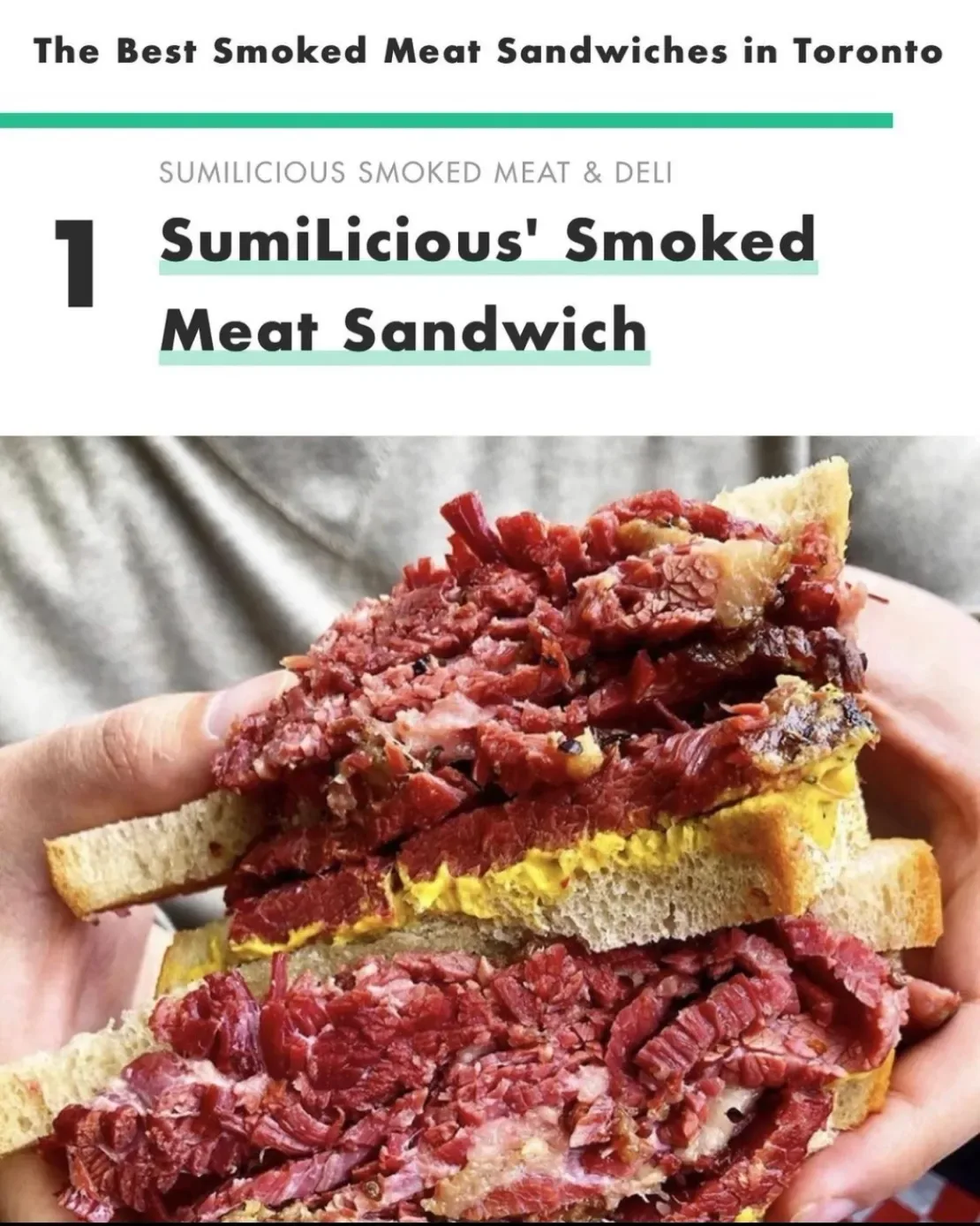 SumiLicious Smoked Meat & Deli, Markham