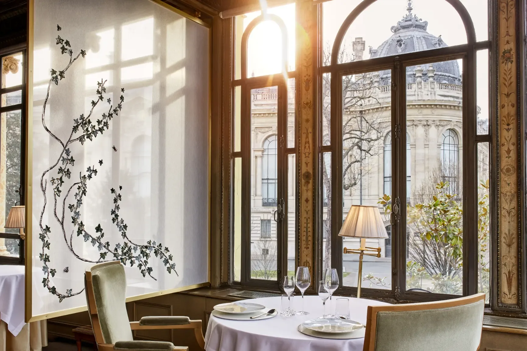 Alléno Paris au Pavillon Ledoyen — atmosphere