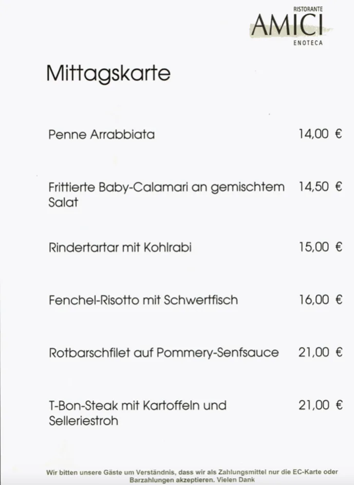 Ristorante Amici — photo 13