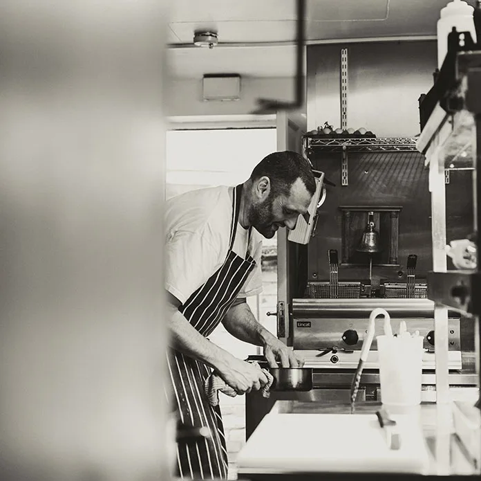 Hitchen's Barn — kitchen