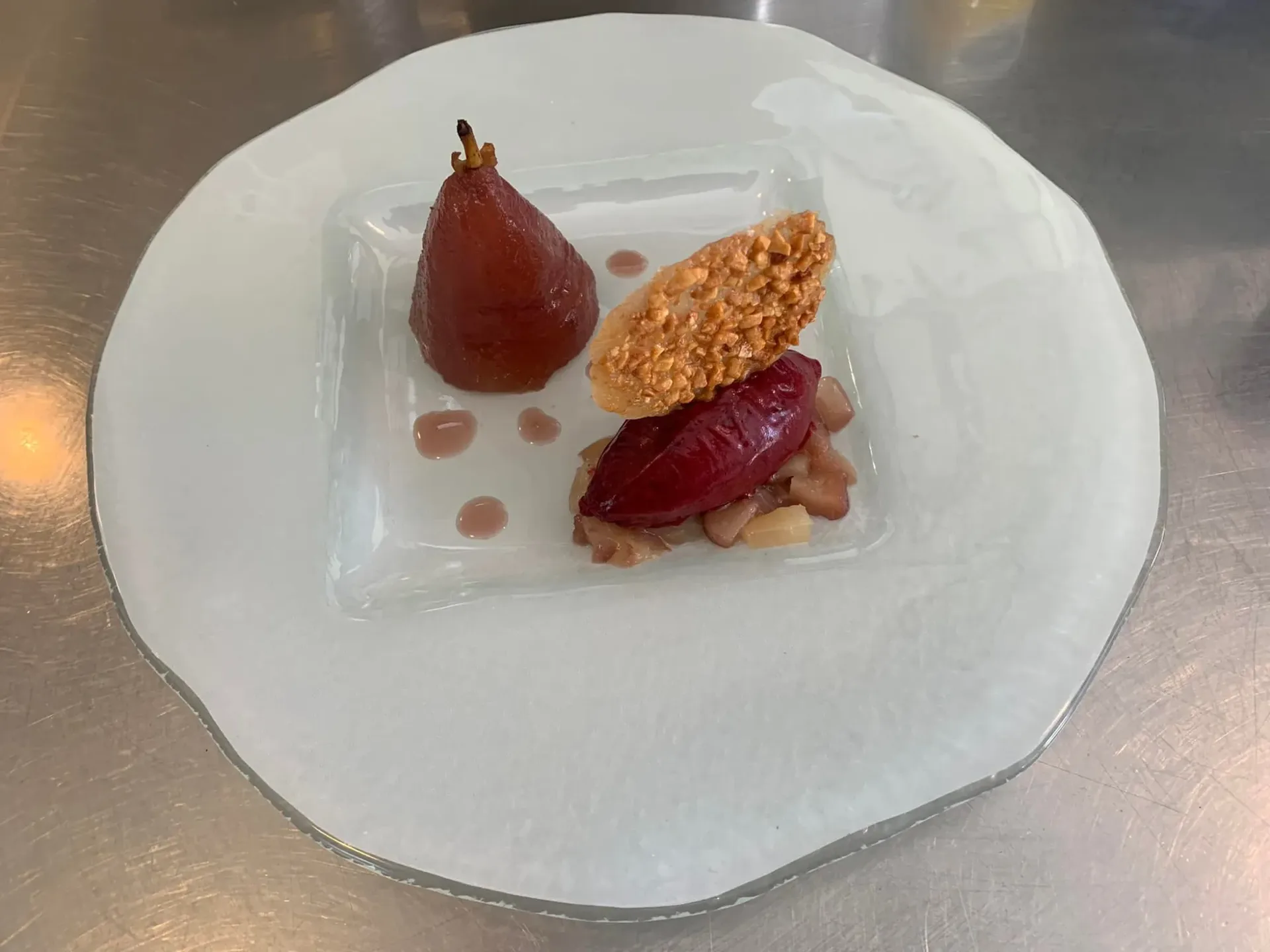 La Croix Blanche — food