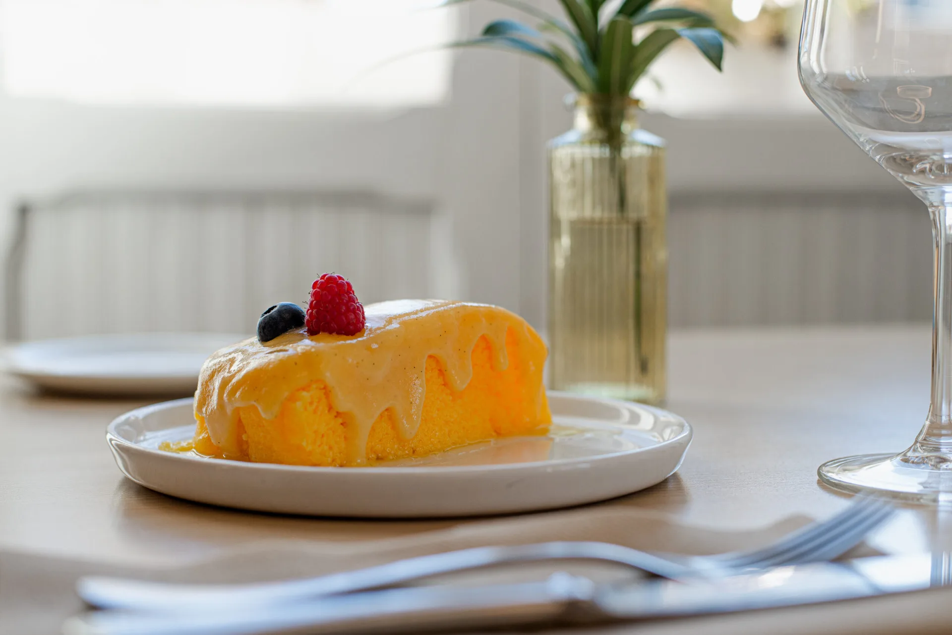Villa Indiano — food