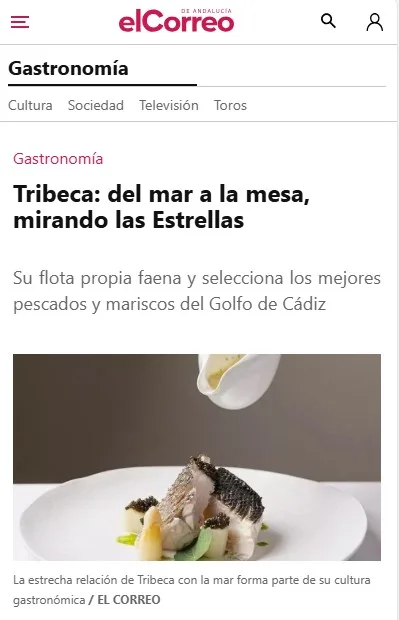 Tribeca — food