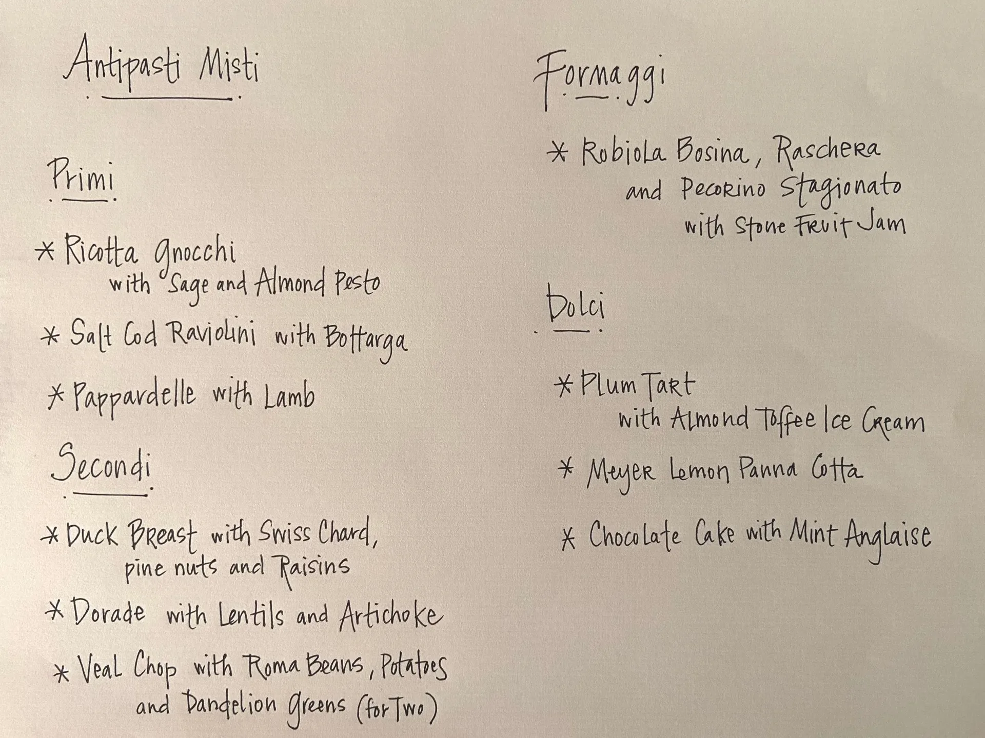 Obelisk — food