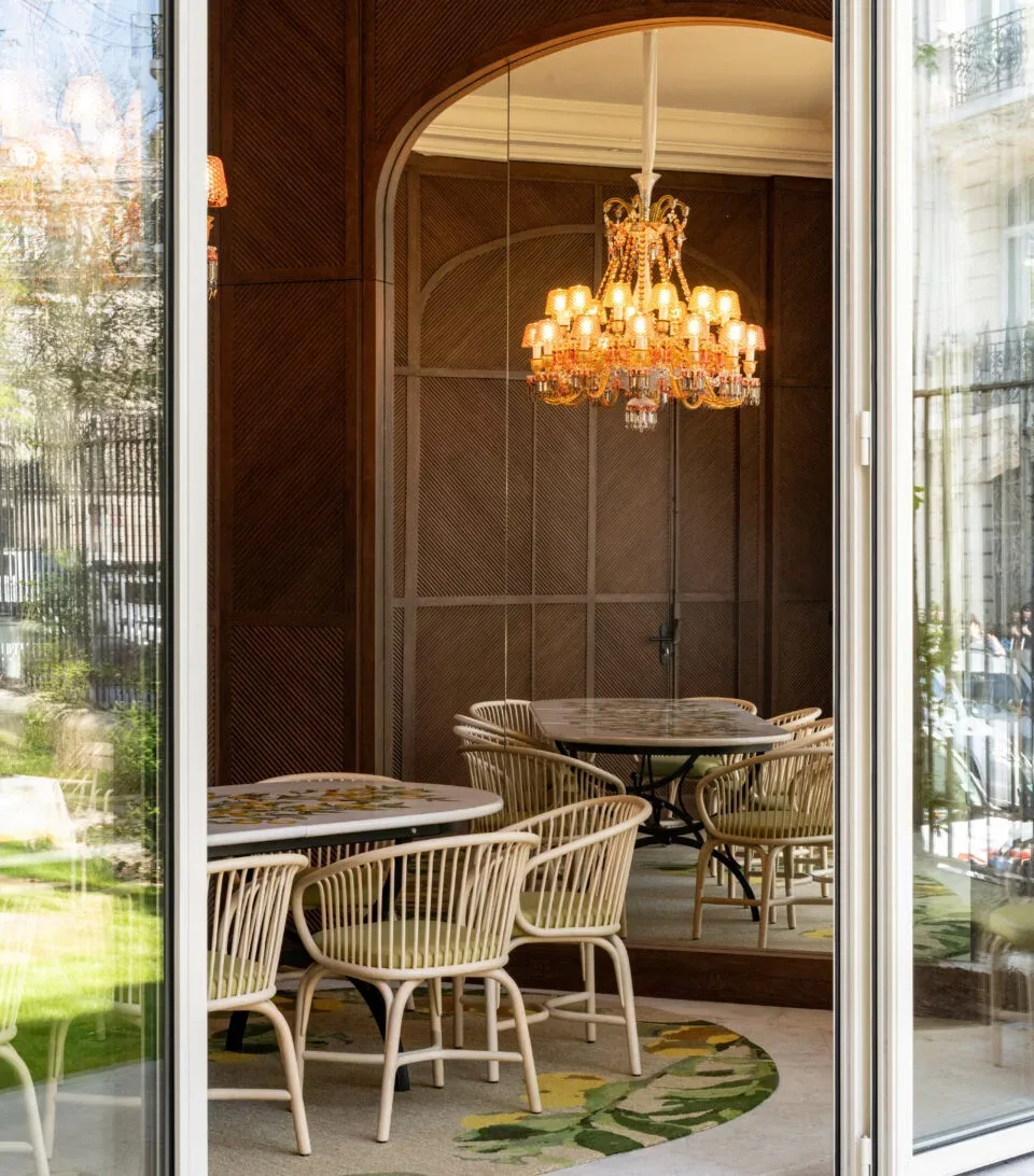 Alain Ducasse Baccarat — atmosphere