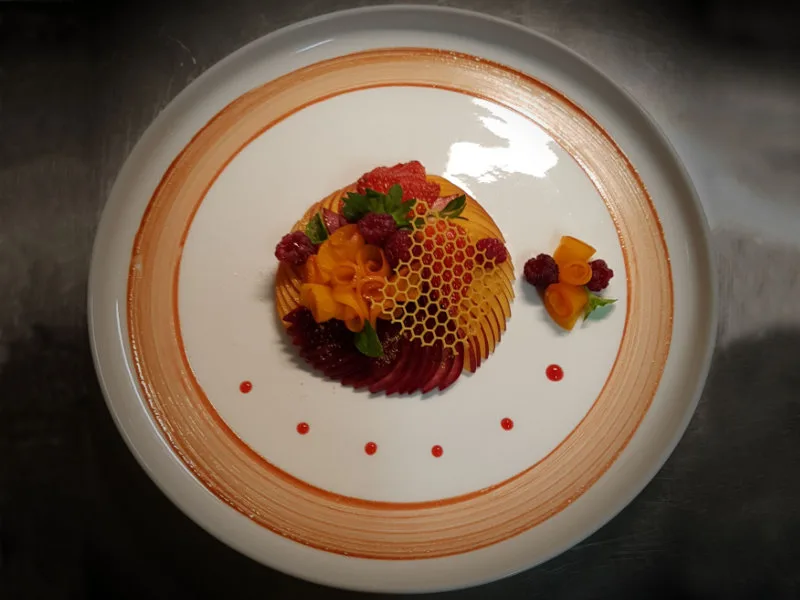 Auberge Saint Fiacre — food