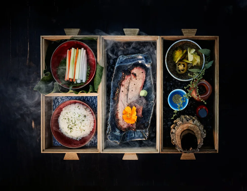 Kemuri Tatsu-ya — food