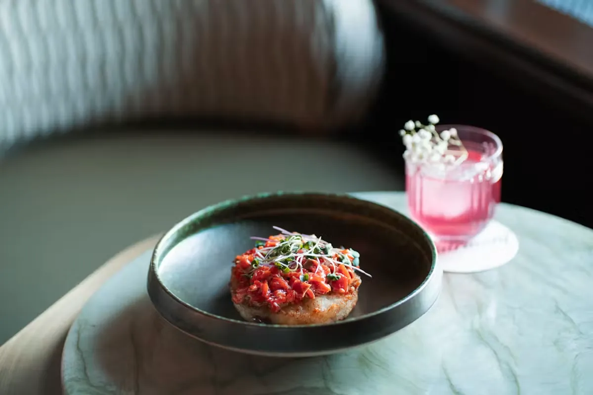 Q at the Empress — food