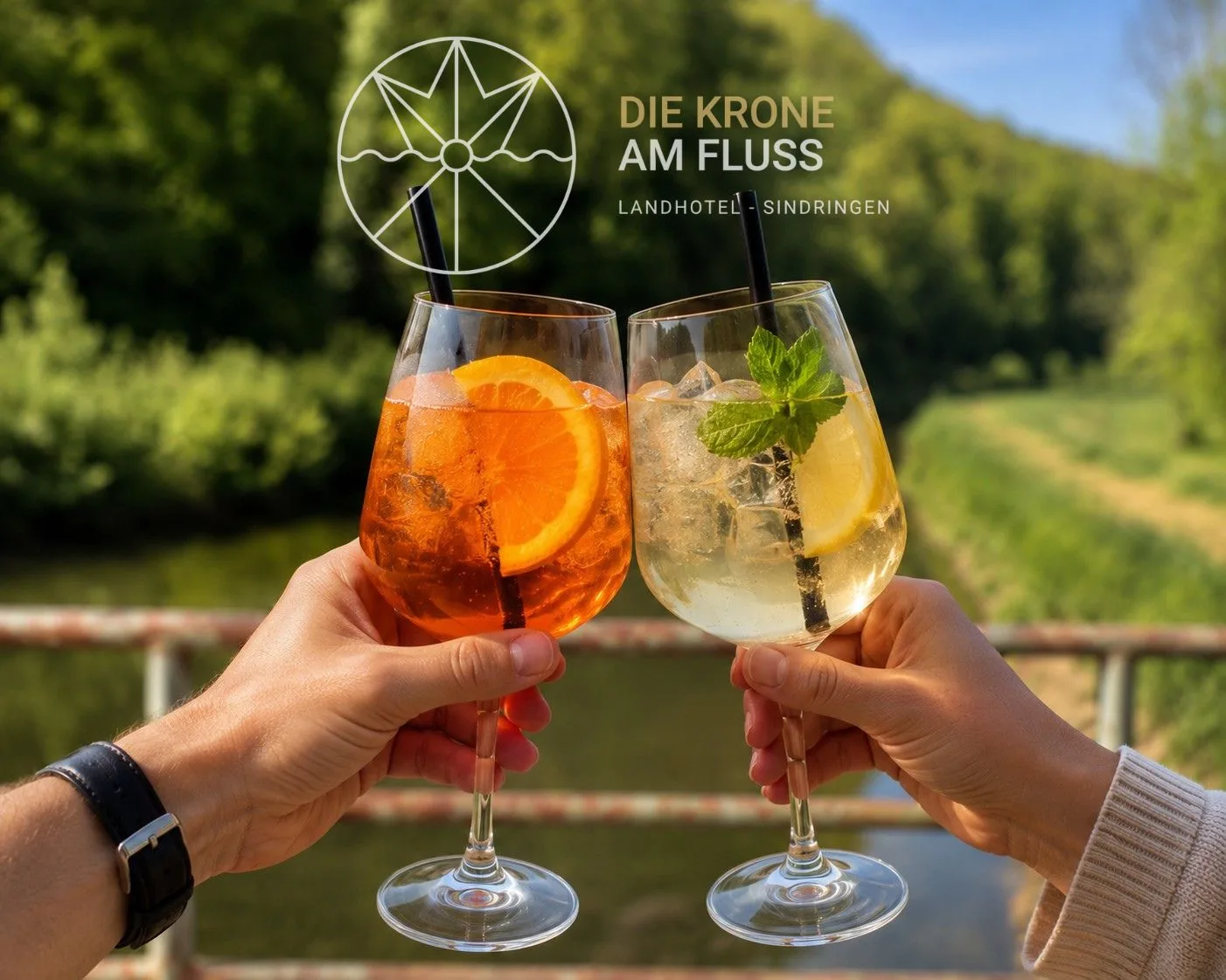 Landgasthof Die Krone am Fluss — kitchen