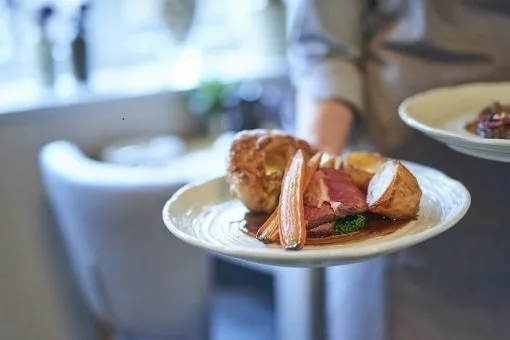 Tudor Farmhouse Hotel & Restaurant — food