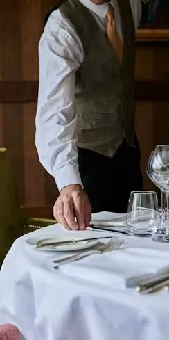 The Terrace Restaurant at The Montagu Arms — atmosphere