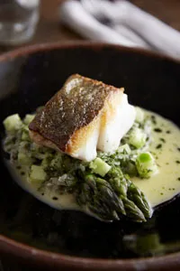 The Gurnard's Head — food